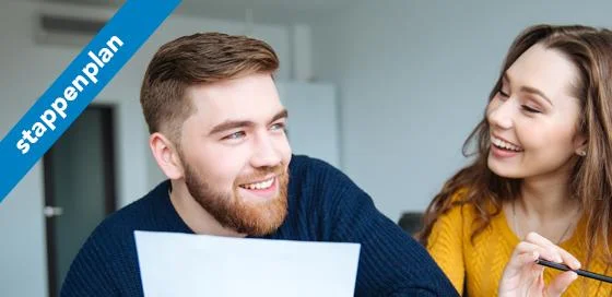 Man en vrouw-eerste huis-particulier