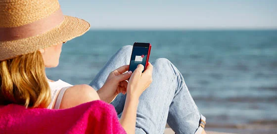Vrouw aan ade-vakantietips-particulier
