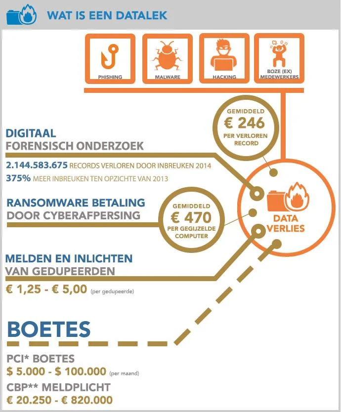 Wat is een datalek – Cybercrime verzekering – Zakelijk