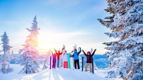 Coronaproof op wintersport met de familie – Doorlopende reisverzekering – Particulier