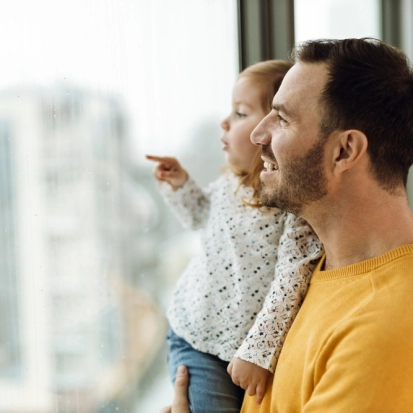 Man met kind – Aansprakelijkheid – Zakelijk