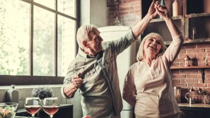oude dansende mensen lijfrente