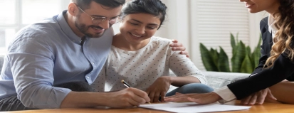 Horizontal,View,Happy,Married,Couple,Caucasian,Husband,Indian,Ethnicity,Wife
